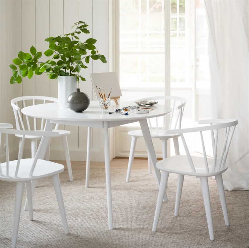 Rowico Home Yumi Spisebord Hvid 115 75 115 Møbelsalg