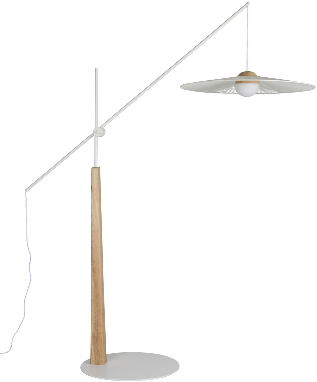 Gulvlampe Zuiver Belle Justerbar Vipbar Læselampe Jern Sølv Indendørs H200 Ip20