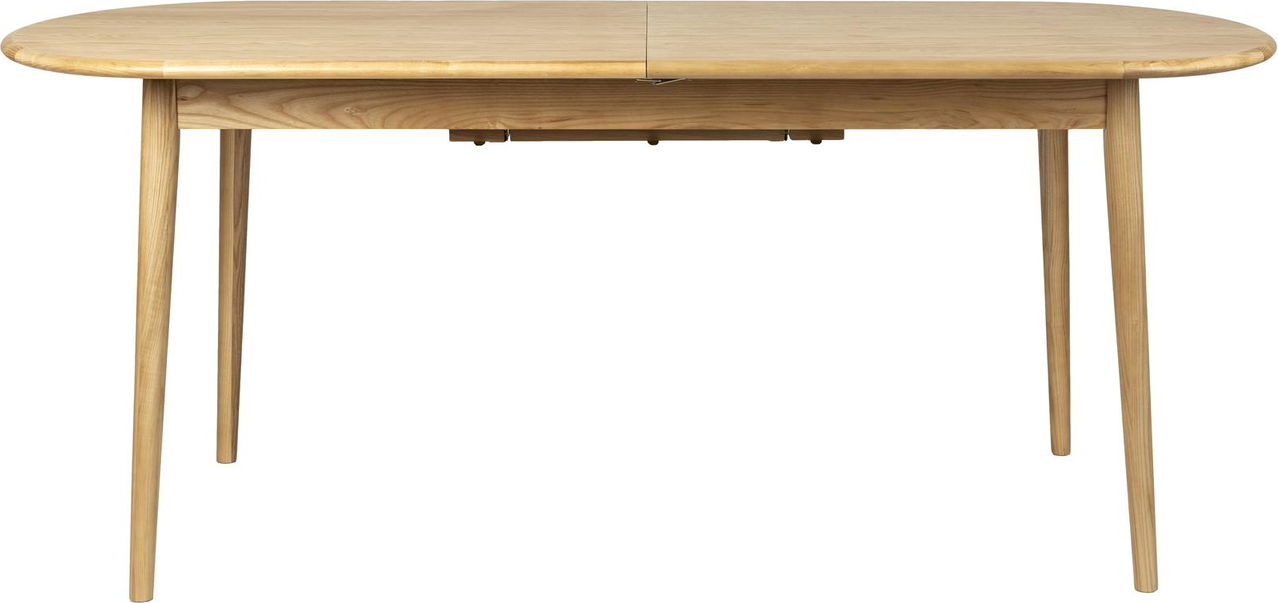 Udtræksbord Zuiver Twist i Asketræ - Oval Design 240 cm