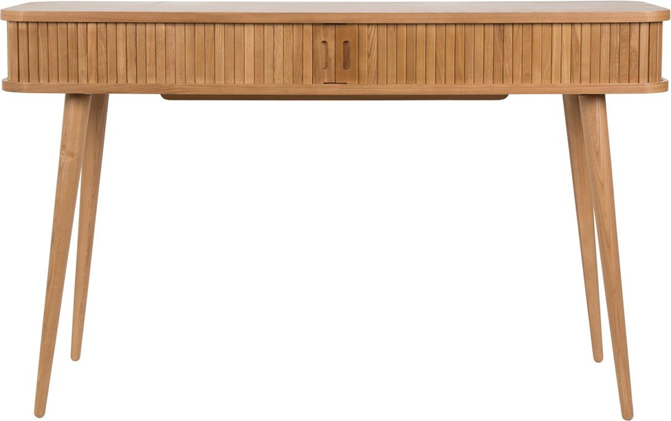 Elegant Konsolbord Barbier i Asketræ - Nougat Finish