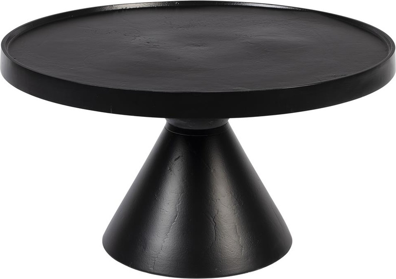 Sofabord Zuiver Floss Ø60 H33 Antracit - Elegant Stil!