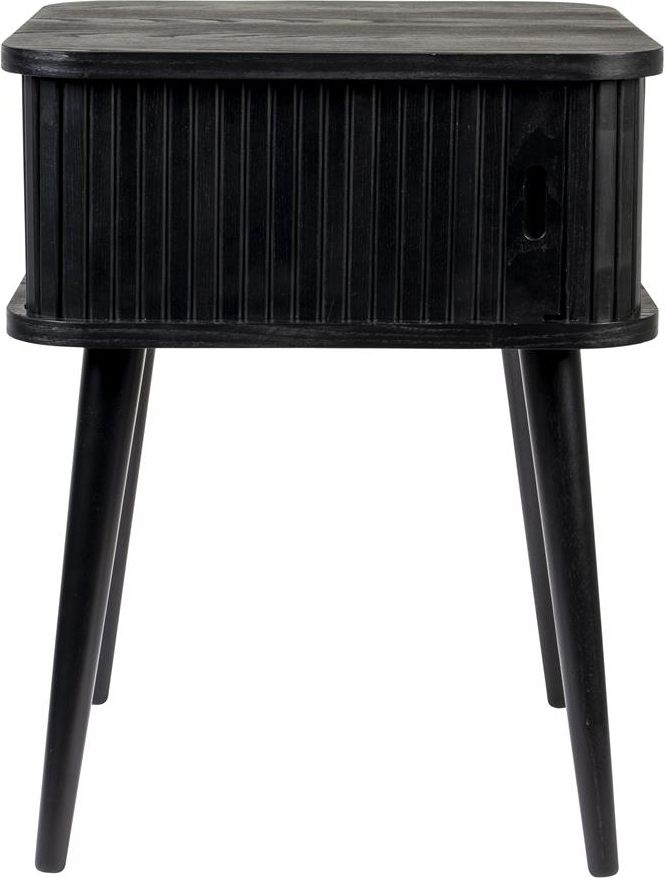 Elegant kulsort sidebord fra Zuiver Barbier 59 cm