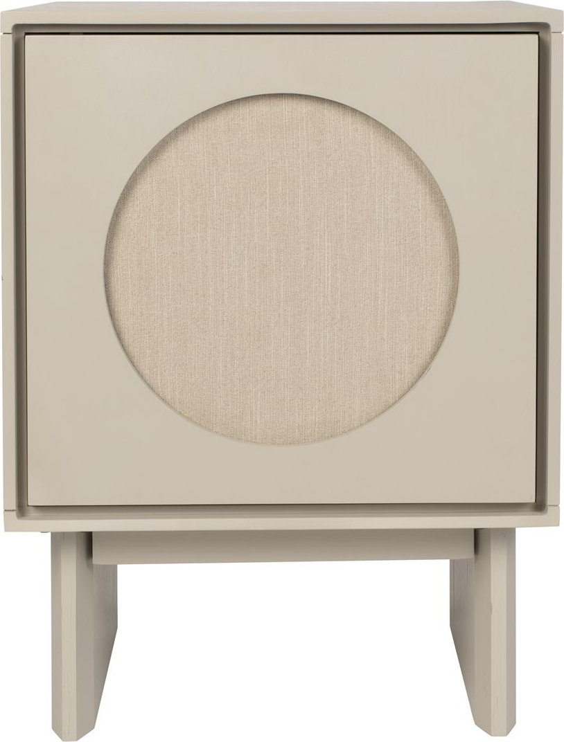 Sidebord Zuiver Twin Lysgrå   Mdf Akacietræ H59xb44xl40