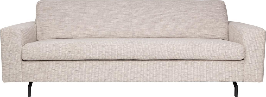 Elegant lysgrå 2-personers sofa fra Zuiver Jean