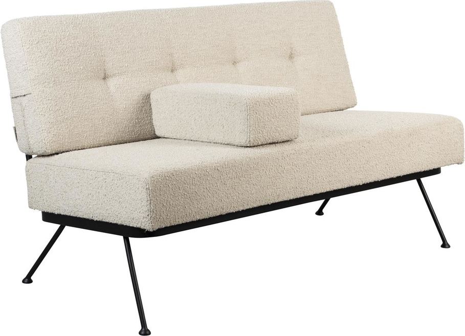 Elegant 2-personers Zuiver Bowie Sofa i Lysgrå Stof