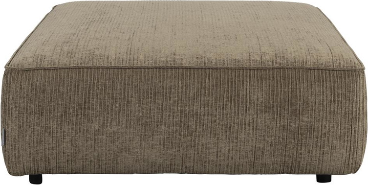 -personers Sofa Zuiver Element Hunter Brungrå Stofpolstret Loungestol 100x99x38