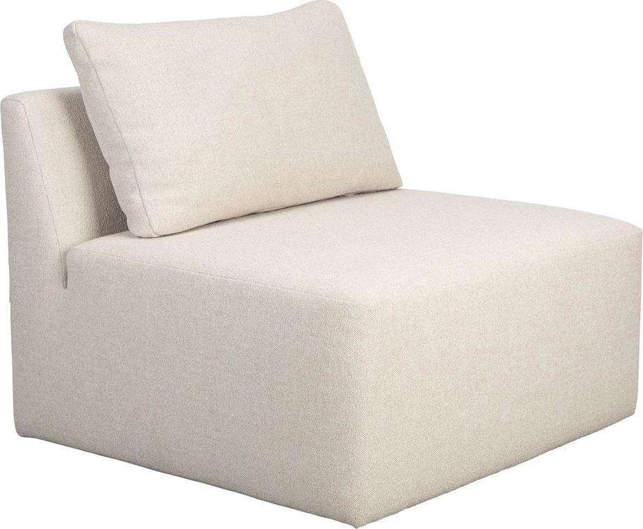 -personers Sofa Zuiver Element Prosper Lysgrå Polyester
