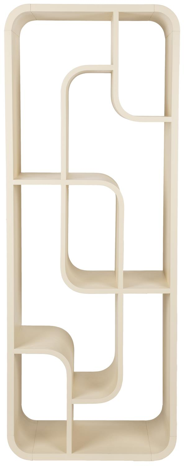 Bogreol Zuiver Seven Lysgrå Egetræsfiner 160x60x35