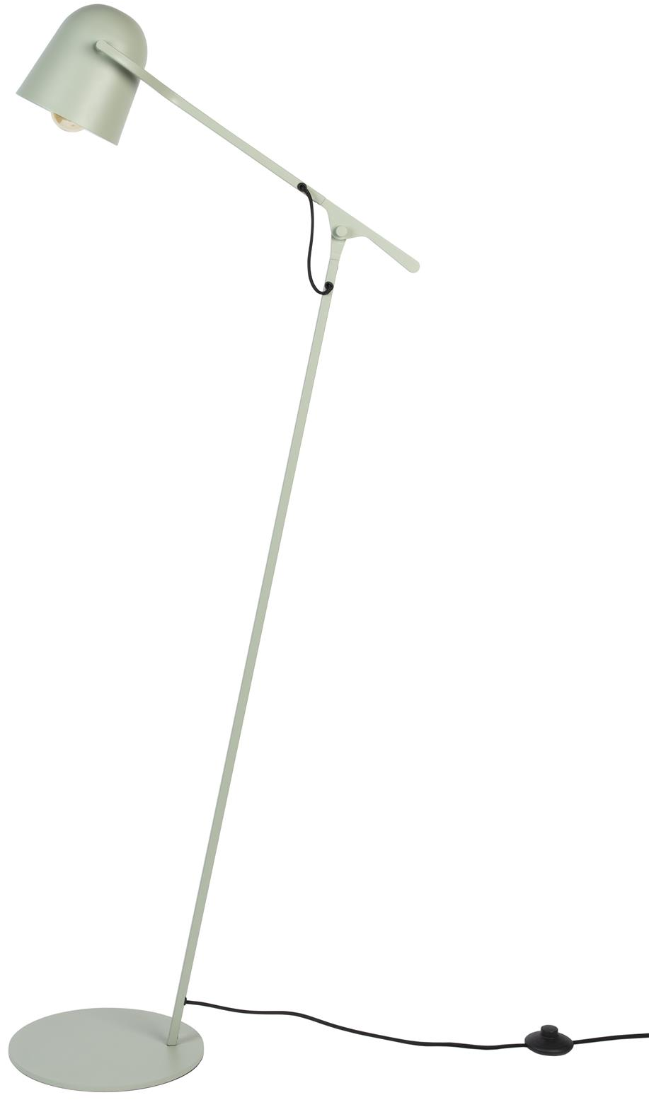 Gulvlampe Zuiver Lau Sølv Jern ø61 H131 Justerbar Højde E27