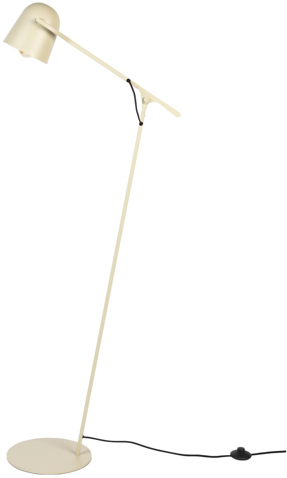 Gulvlampe Zuiver Lau Perlemor ø61xh131 Jern Højdejusterbar