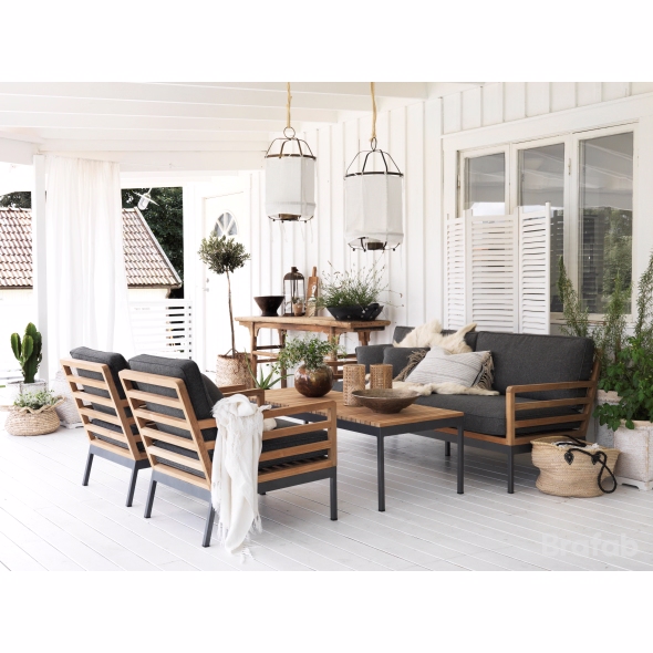 Zalongo Lounge Sæt Loungemøbler Brafab Enggården Havemøbler