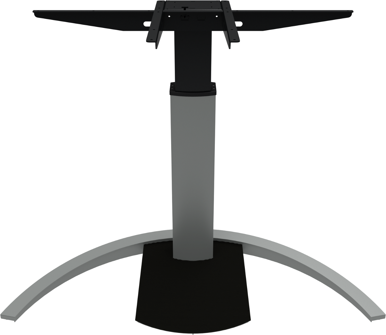 Zennord Motionmate Hæve-/Sænkestel i Sølv - Ergonomisk Komfort