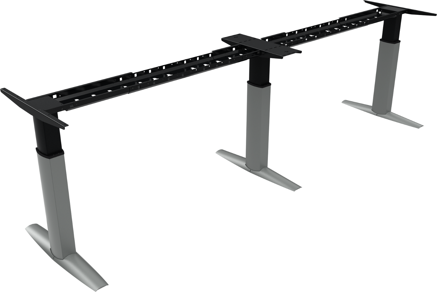 Hæve- og Sænkestel Zennord Elevateline Sølv - Black Friday Tilbud!