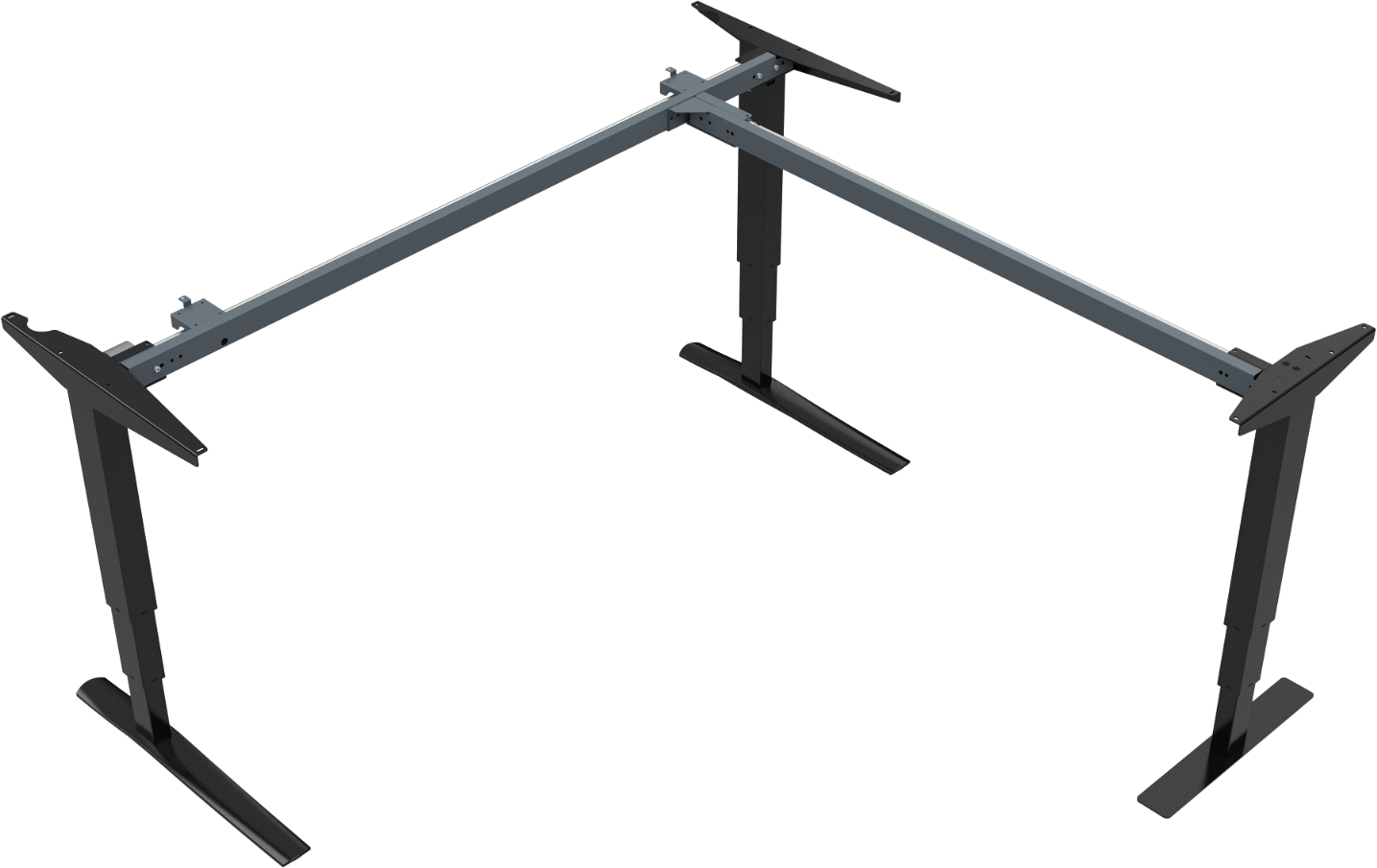 Hæve- Sænkestel Zennord Rise Rest 501-43 Sort Metal H65-125xb67xl172