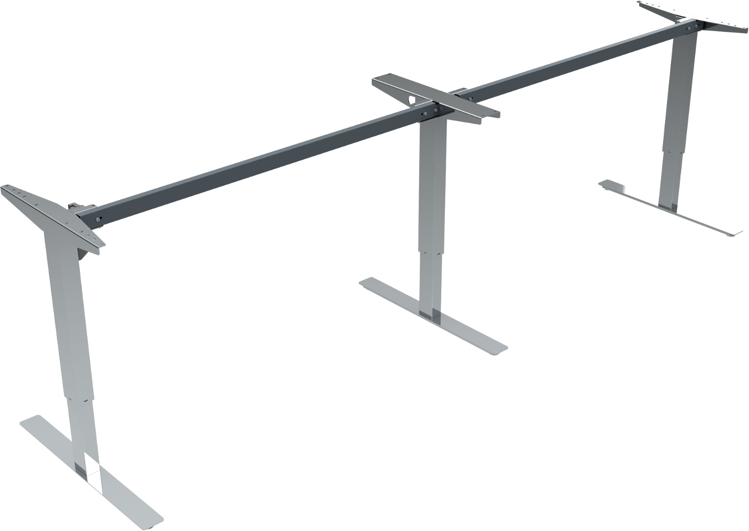 Ergonomisk Hæve- og Sænkestel Zennord Updown Krom