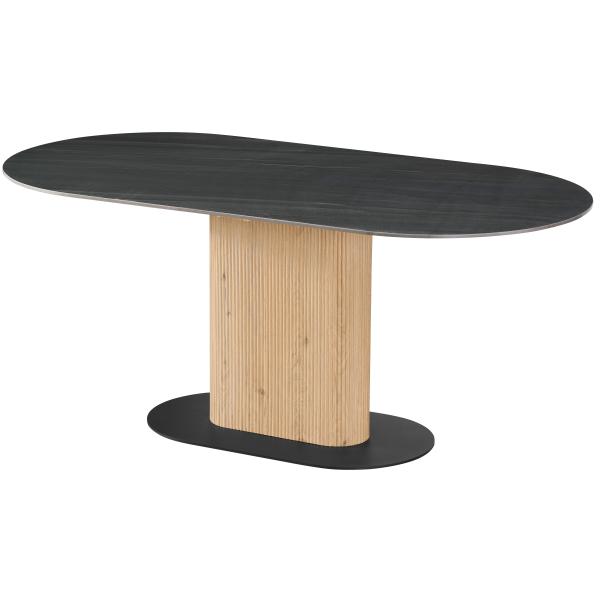 Elegant Mørkegrå Alba Spisebord 180x90 cm – Black Friday!