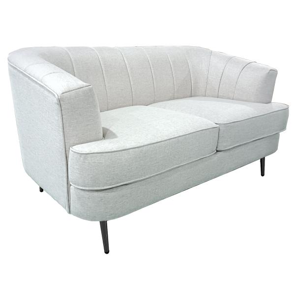Homeville Andria   Pers  Stof Lysegrå 144x89x79cm