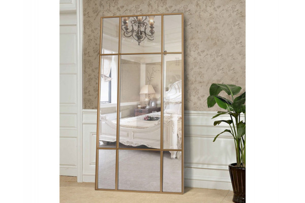 Andromeda Spejl 90x180   Guld