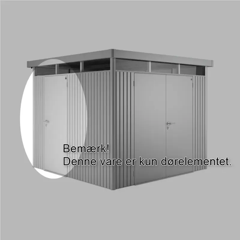 Biohort Ekstra Dør Mørkegrå - Black Friday Tilbud!