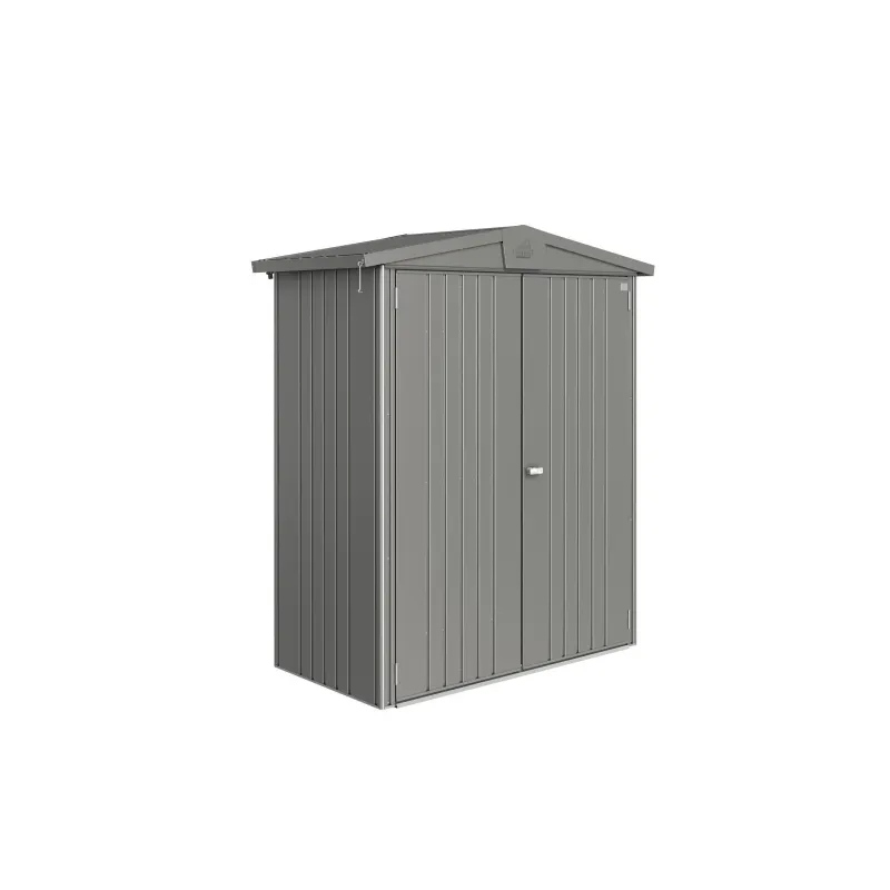 Biohort Europa Redskabsrum i Kvartsgrå Metallic