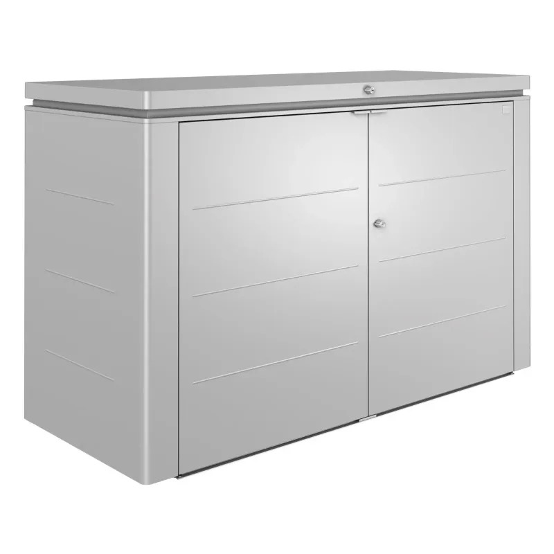 Biohort Highboard 200 i Sølv Metallic – Elegant Opbevaring