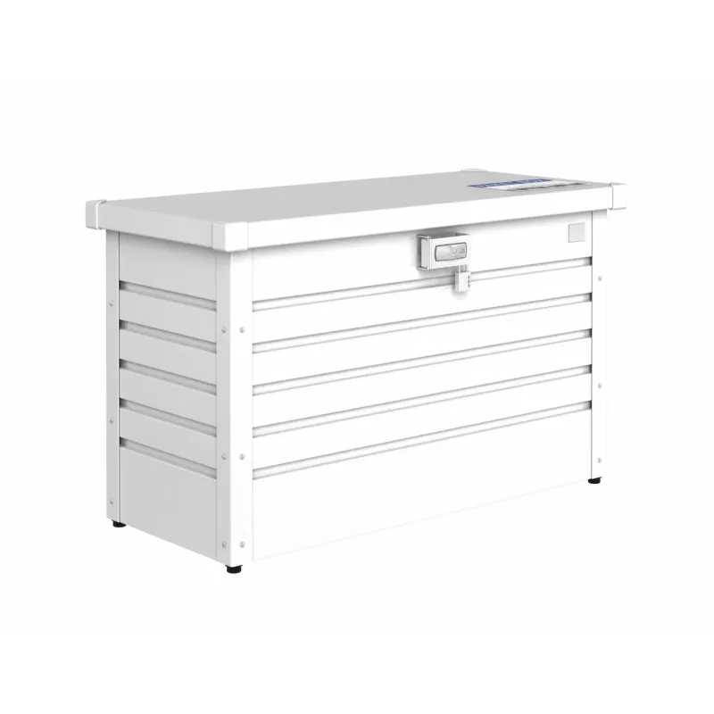 Biohort Pakkebox 100 - Hvid Metallic til Haven