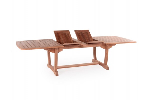 Calais Teak Udtræksbord 110x212 256 300