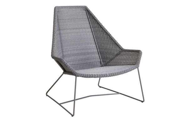 Cane-line Breeze Highback Stol Light Grey
