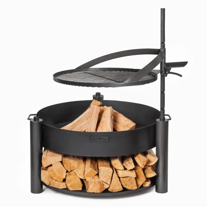 Cook King   Montana    60   Havebålfad Med Grillrist