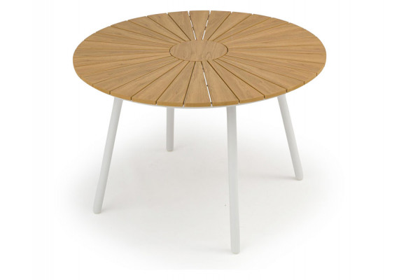 Daneline Adam Havebord Nonwood ø110 Hvid