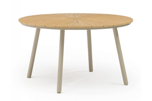 Daneline Adam Havebord Nonwood ø130   Latte
