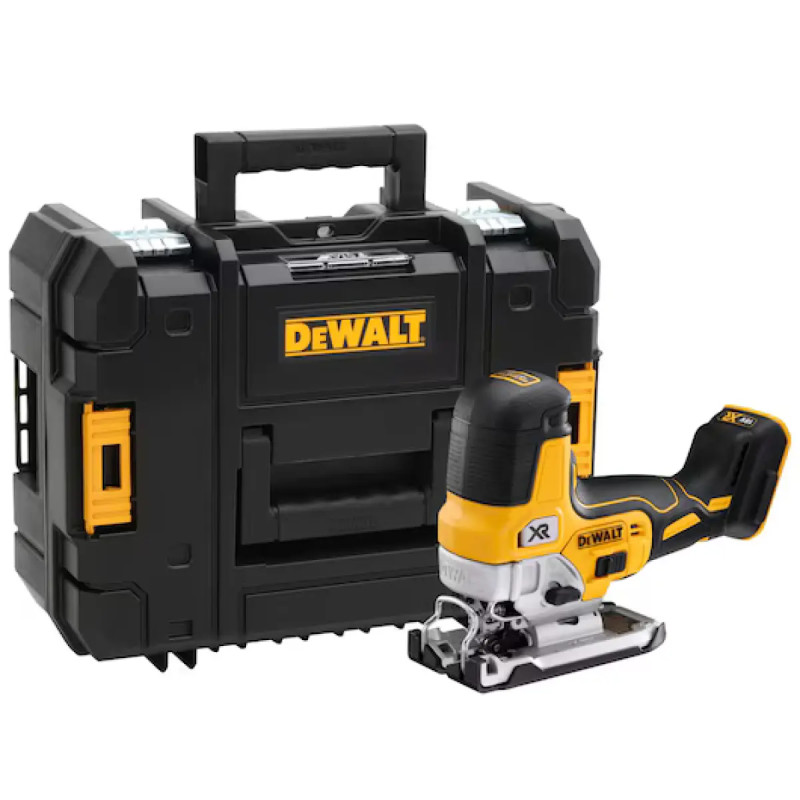 Dewalt 18v   Kulløs Stiksav Med Body-greb   Solo   Tstak   Dcs335nt-