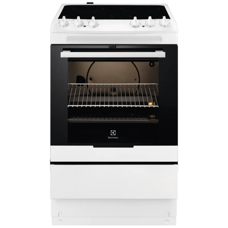 Electrolux Ekc4011aow Glaskeramisk Komfur Hvid