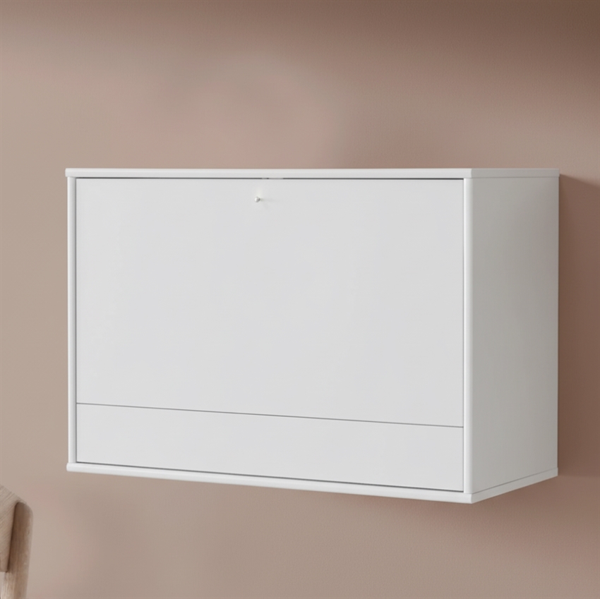 Mistral Modul 004 Skrivepult Snehvid 89     61     42     Møbelsalg