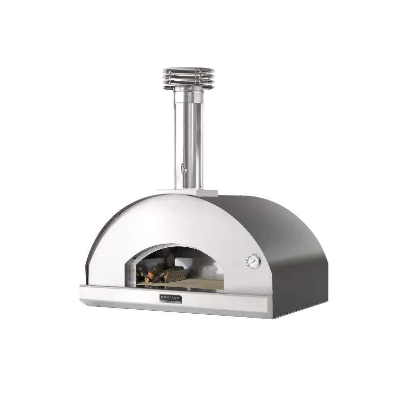 Fontana Forni Mangiafuoco Antracite Pizzaovn Uden Vogn