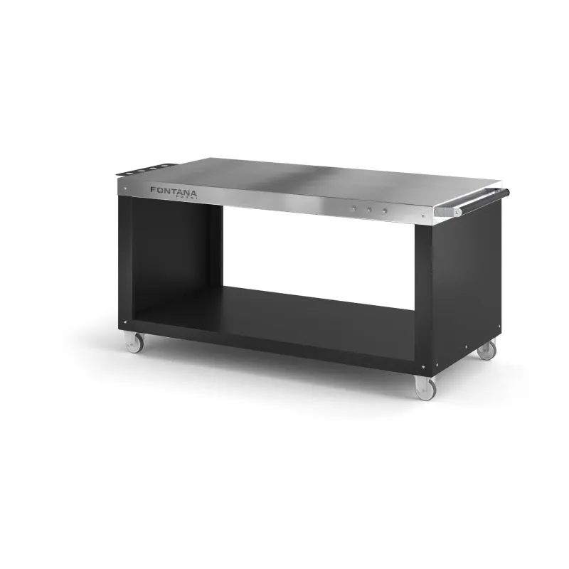 Fontana Forni Pizzadesk Bord Vogn 180