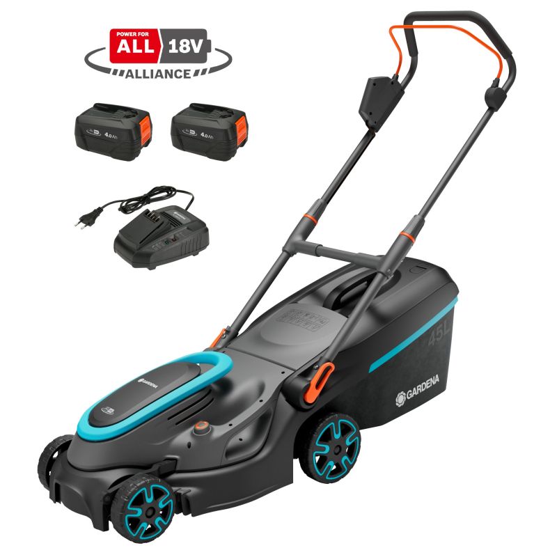 Gardena Batteridrevet Plæneklipper PowerMax 37/36V - Tilbud!