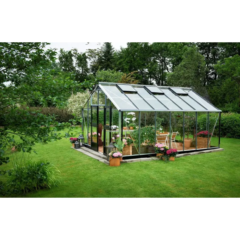 Juliana Drivhus 18 m² med Hærdet Glas – Fantastisk Tilbud!