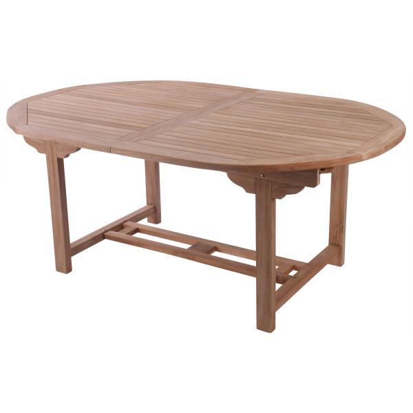 Havebord   Teaktræ 180 240x120cm