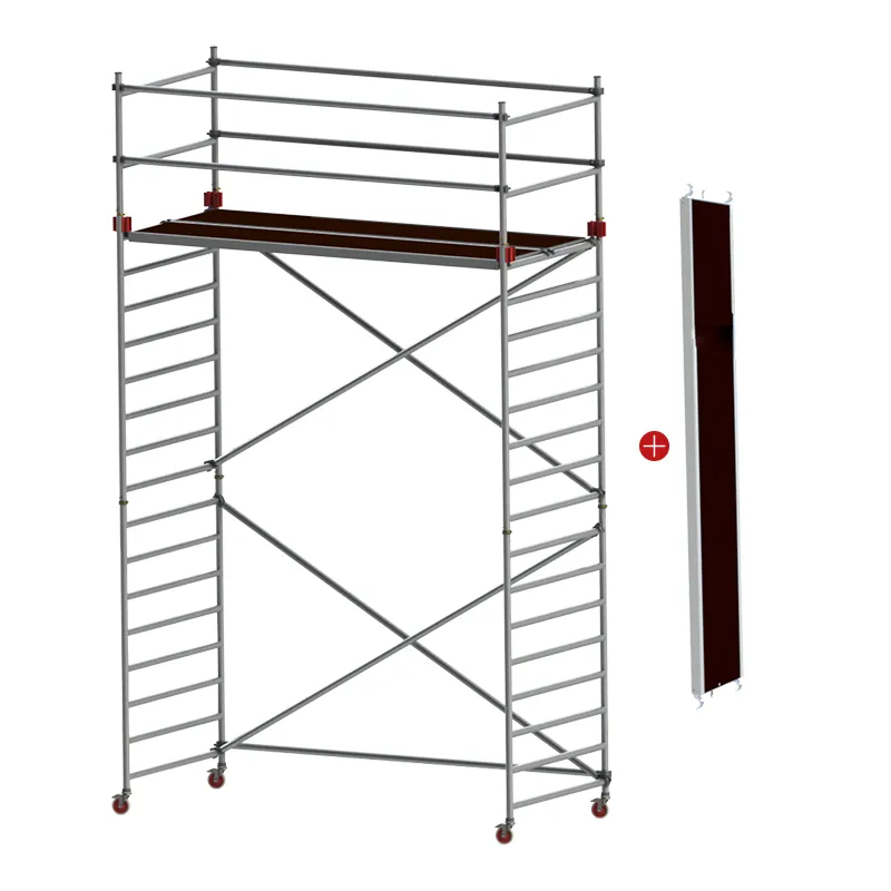 Professionelt Jumbo Rullestillads 305x135cm - Sikkerhed i Højden