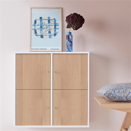 Mistral  Modul 025 Bogkasse    Låger  Hvid     70     70     27     Møbelsalg