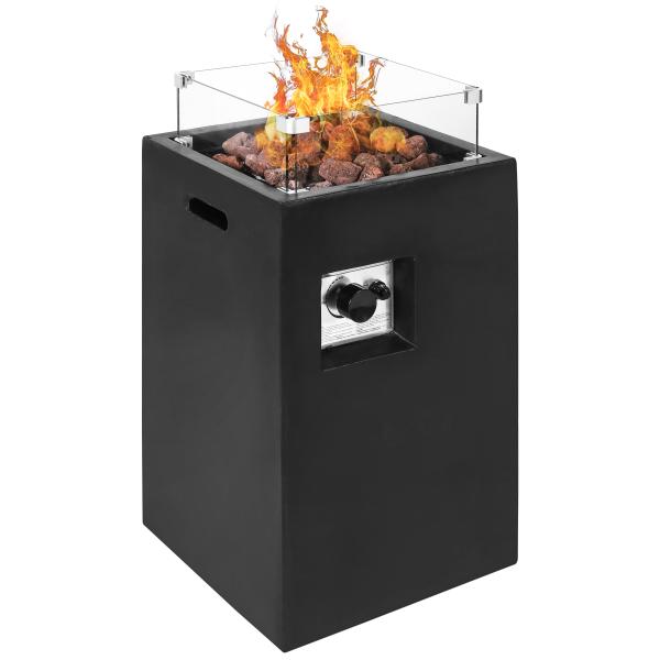 Heatus Kos Ildbord Sort 40 6x40 6x73 5cm