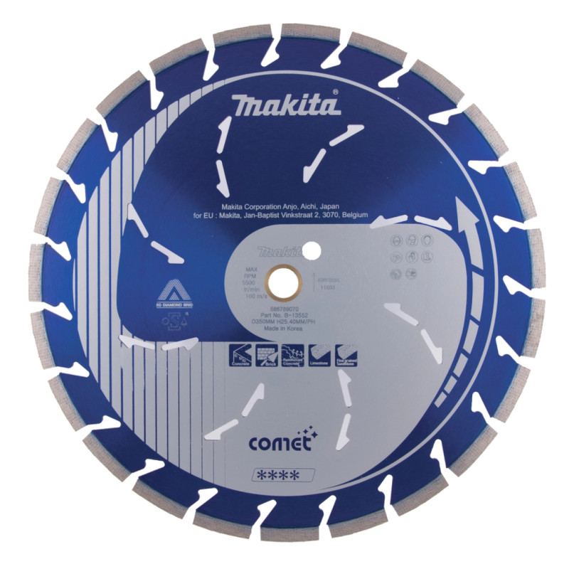 Makita Diamantklinge 350x25   Comet  -13552