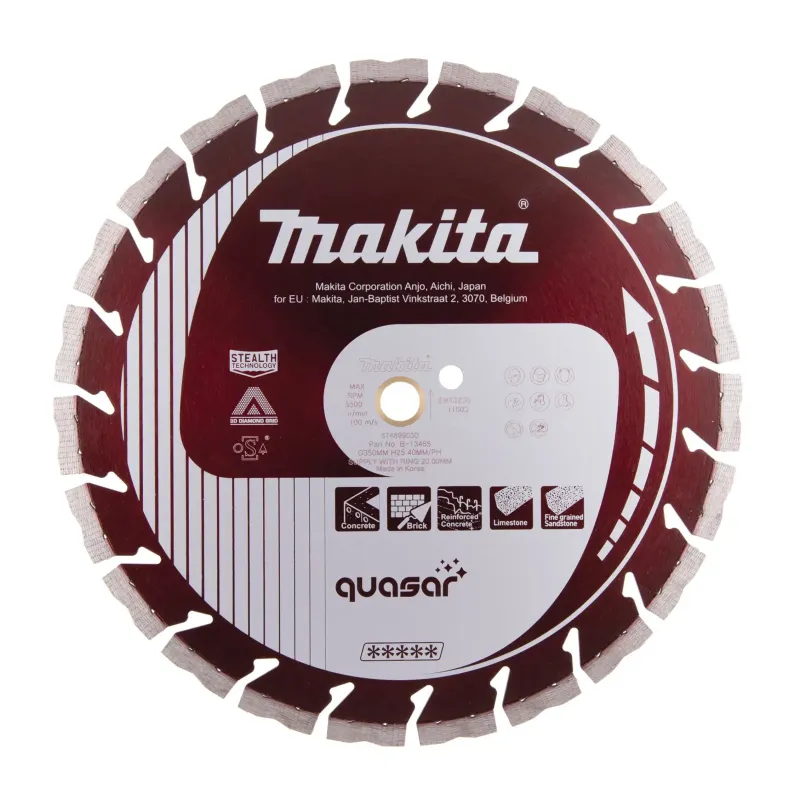 Makita Diamantklinge 350x25 Quasar - Værktøjs Tilbud!