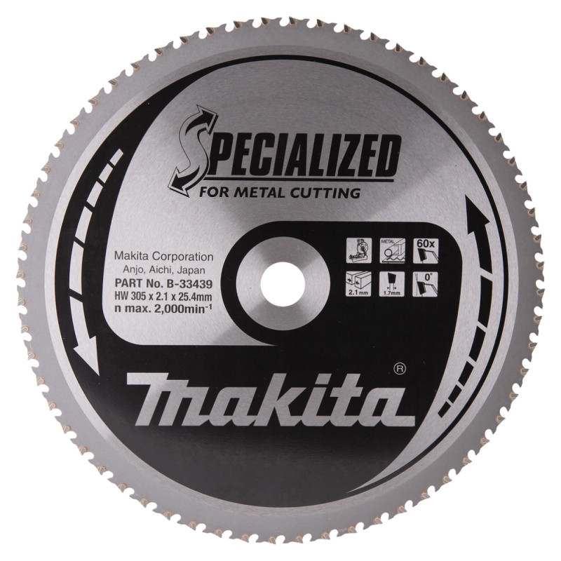 Makita   Klinge 305x25 4x60z  -33439