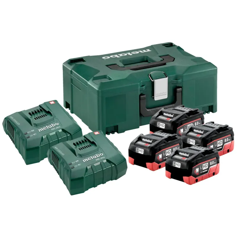 Metabo 4007430334923 685135000 Basissæt Batterier Med Oplader