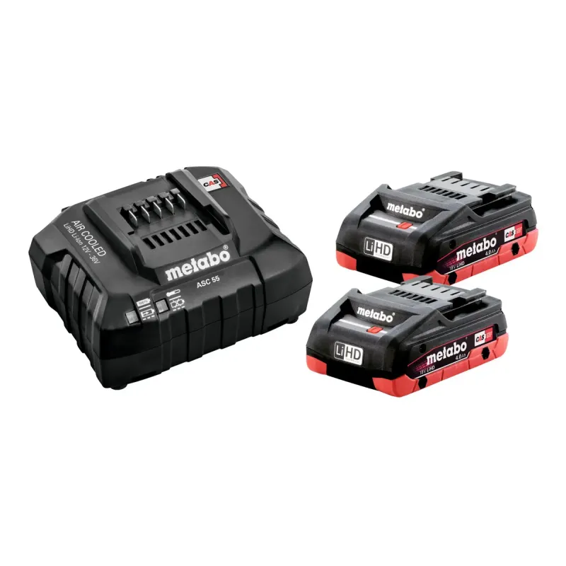 Metabo 4061792184923 685191000 Basissæt Batterier Med Oplader