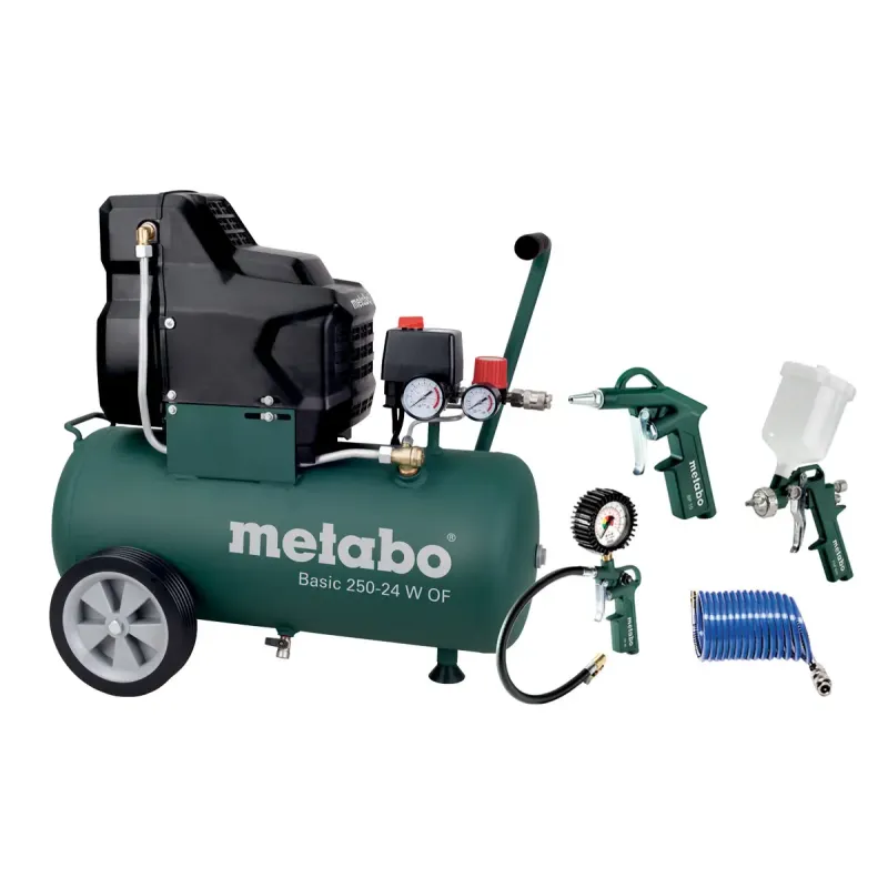 Metabo Basic 250-24     Set 690865000 Kompressorer Basic
