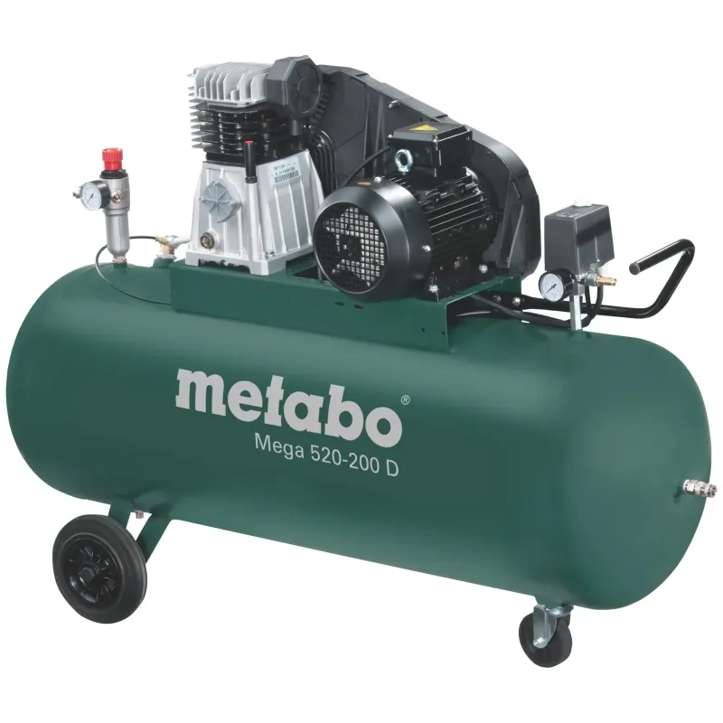 Metabo Mega 520-200 Kompressor – Effektiv og Robust!