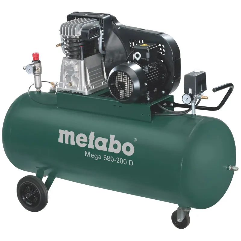 Metabo Kompressor Mega 580-200 - Effektiv og Robust